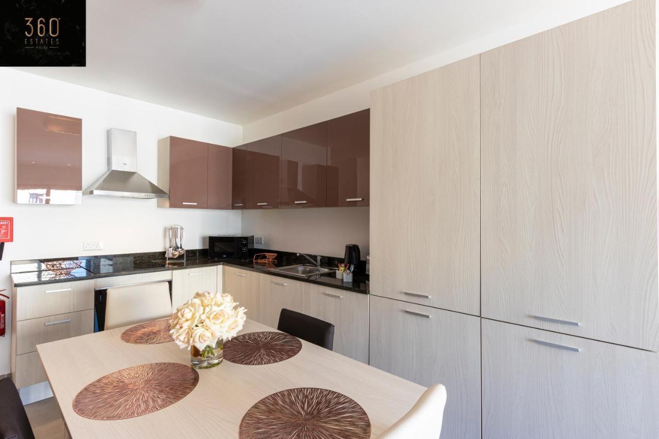 High-End Central Apt With Comfy Bed & Super Wifi By 360 Estates San Ġwann エクステリア 写真