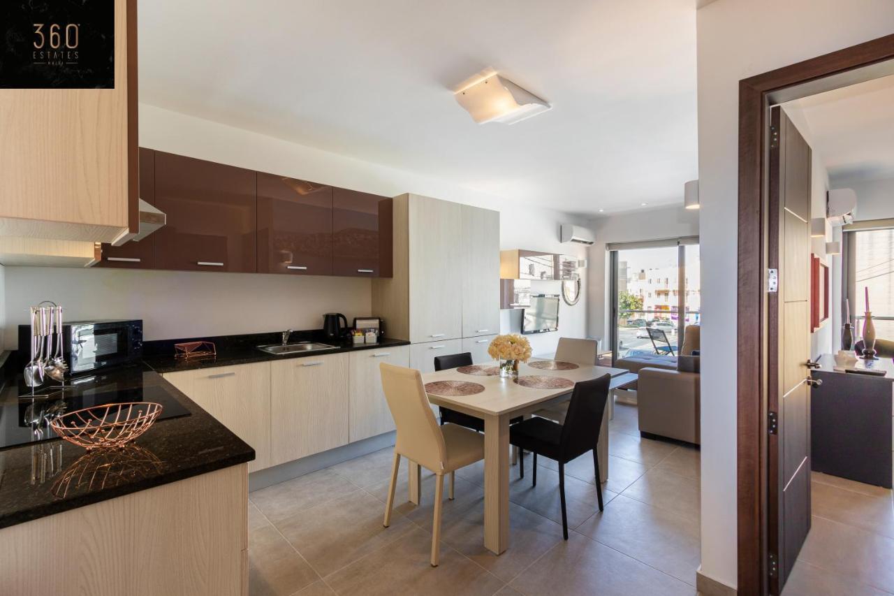 High-End Central Apt With Comfy Bed & Super Wifi By 360 Estates San Ġwann エクステリア 写真