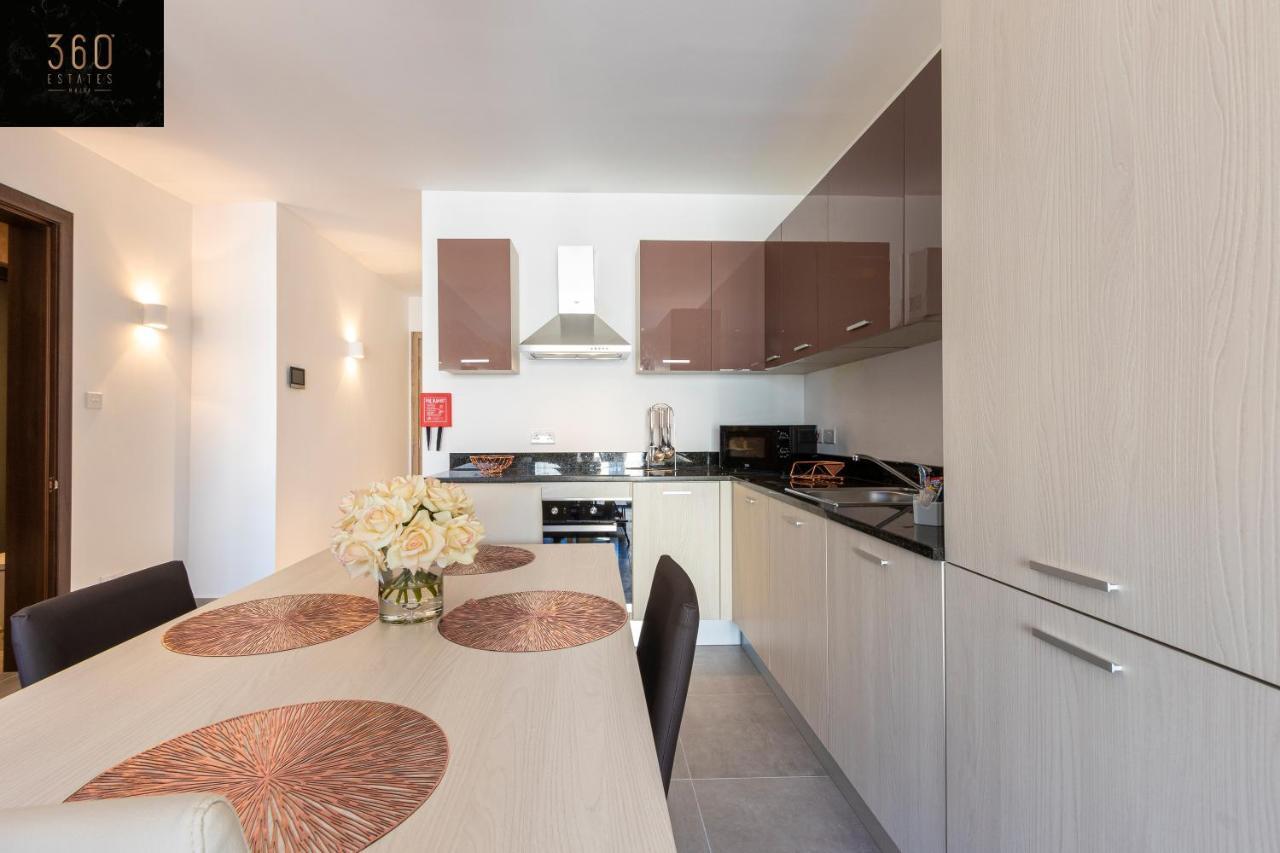 High-End Central Apt With Comfy Bed & Super Wifi By 360 Estates San Ġwann エクステリア 写真