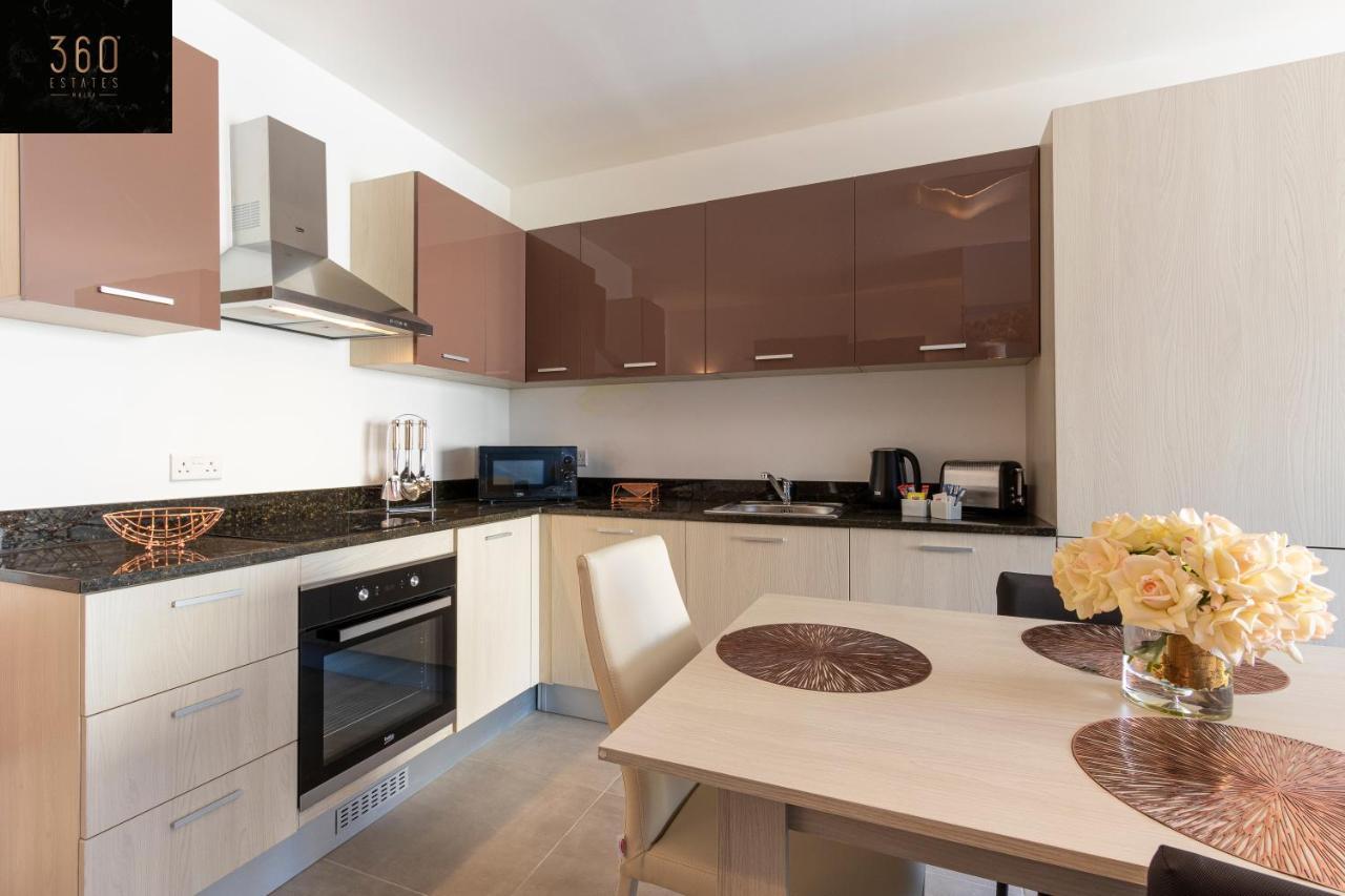 High-End Central Apt With Comfy Bed & Super Wifi By 360 Estates San Ġwann エクステリア 写真